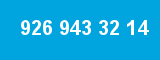 926 943 32 14